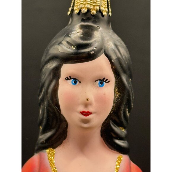 Larry Fraga Designs Snow White Glass Christmas Ornament Dwarves Tree Germany - Picture 4 of 9